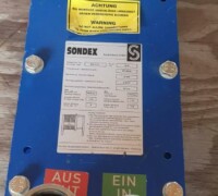Artikel Nr.: 30093 1 L ; 10 bar ; 27 kW gebrauchter Plattenwärmetauscher /  Wärmetauscher SONDEX - Tipp GmbH